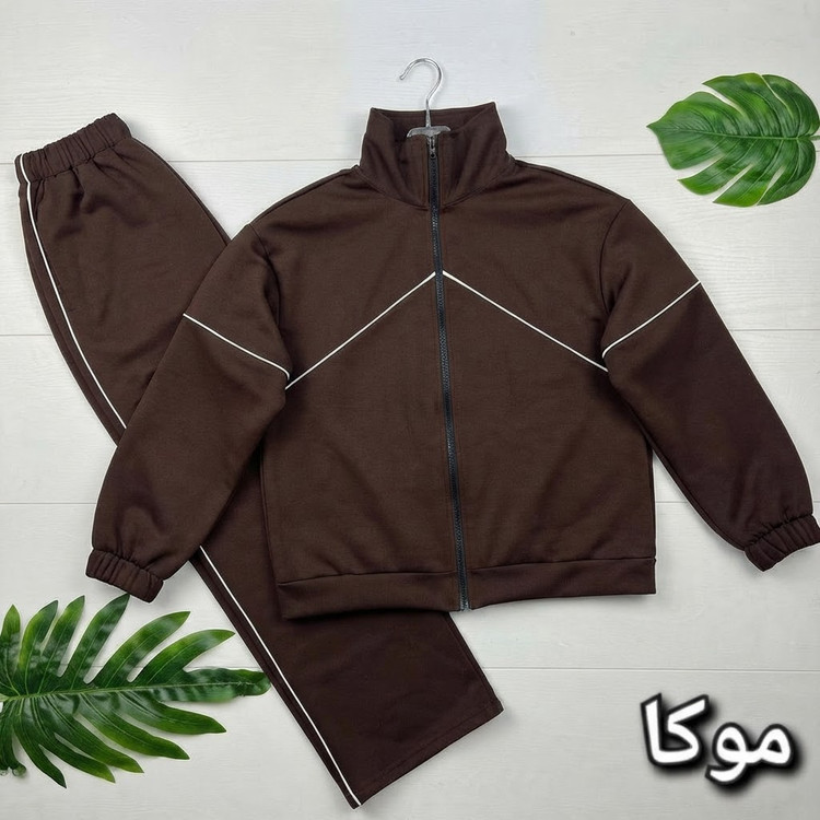ست سوییشرت و شلوار مازراتی گرم بالا زنانه